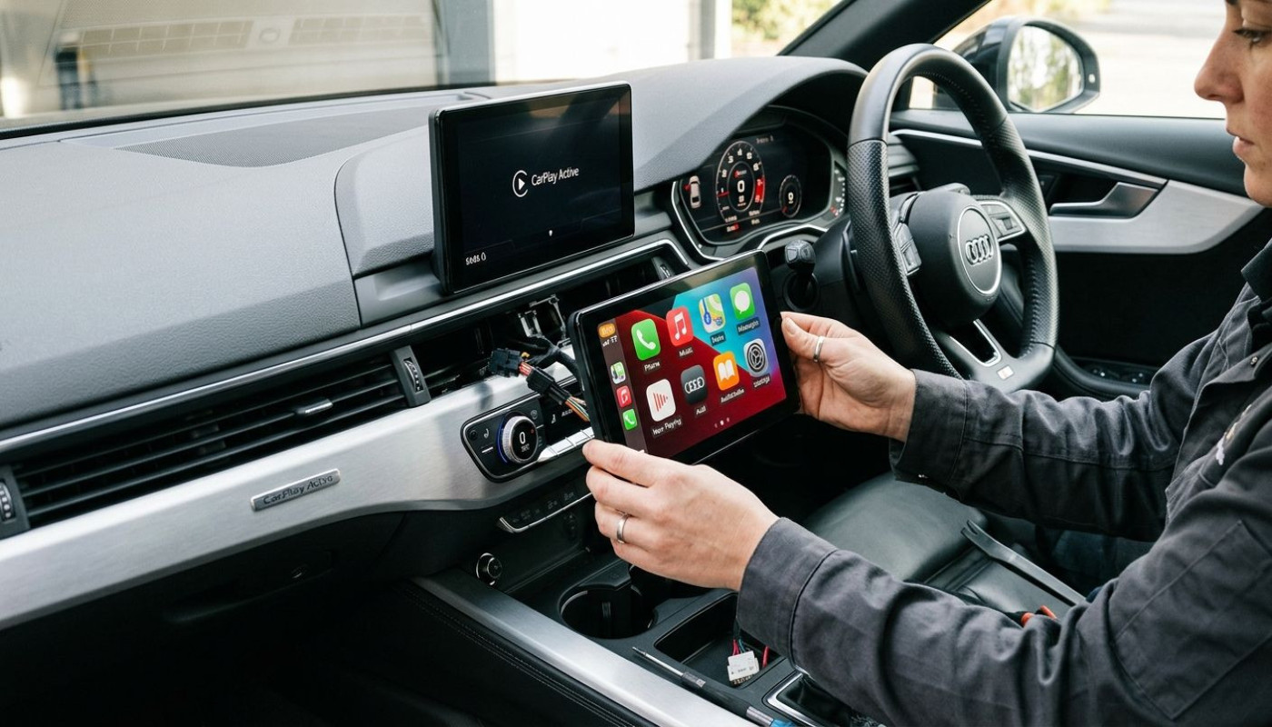 Comment installer rapidement un système CarPlay / Android Auto dans une Audi ?