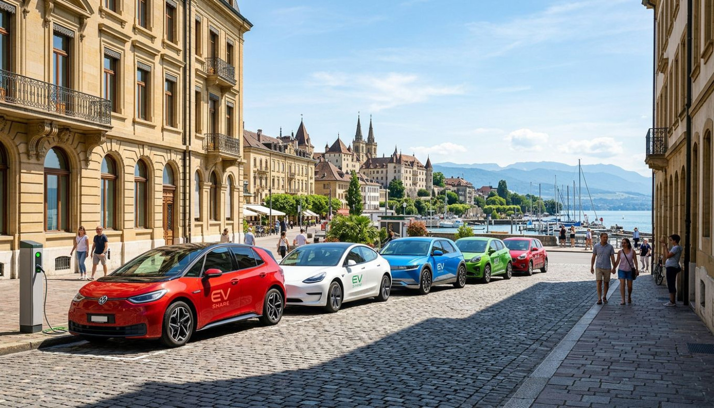 Quand les sociétés de carsharing suisse s’unissent pour réinventer la mobilité à Neuchâtel.